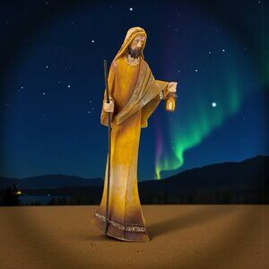 TII Collection Joseph Nativity Figurine Holding Lantern Large 14.5"